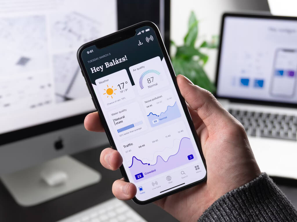 Limpieza fachada granito